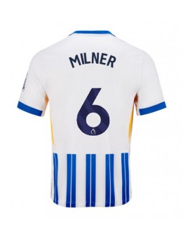 Brighton James Milner #6 Domaci Dres 2024-25 Kratak Rukavima